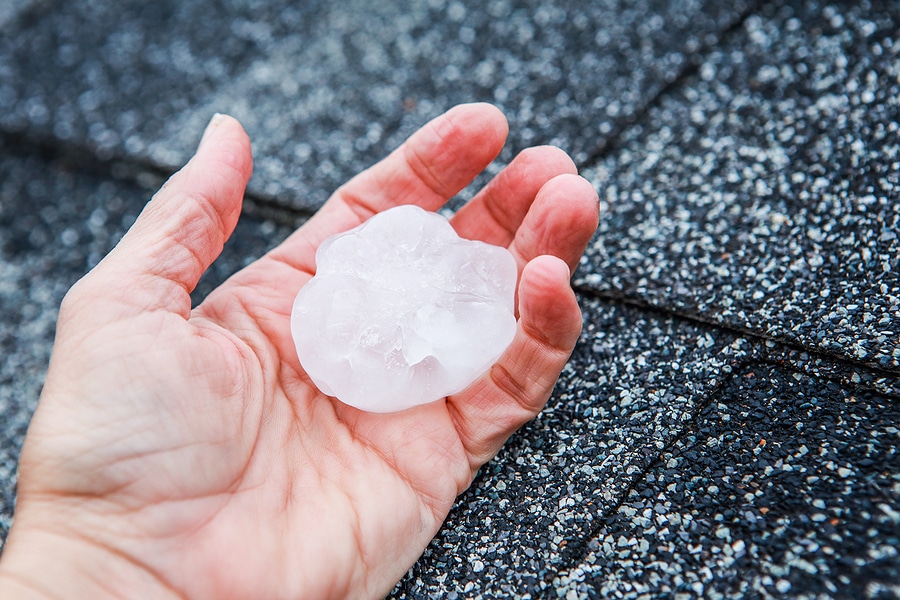 What Hail Damage Looks Like on Your Roof
